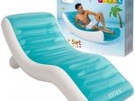 INTEX Inflatable Water Lounger 191 × 99 cm, Turquoise