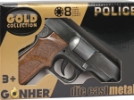 Pistolet de police en métal