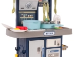 Interactive kids’ kitchen with sounds and lights, 28 pieces