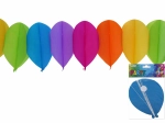 Papieren slinger met ballonnen