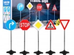 Set de 5 panneaux de signalisation sur pied pour petits conducteurs 3+