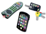 Ensemble Trio Tech Too – clés, télécommande TV et smartphone pour enfants