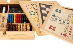 Small foot set of 20 classic games in a wooden box