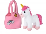 Plush Unicorn in a Handbag