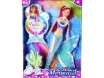 Steffi Mermaid Sparkle Doll with a Rainbow Light-Up Tail