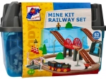 Set de train pour enfants avec 63 pièces