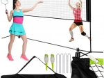 Draagbaar sportnet voor volleybal, badminton en tennis