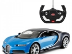 Rc auto bugatti chiron 1:14 blauw