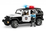 Bruder Jeep Wrangler Rubicon politie met figuur