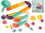 Toboggan aquatique de bain avec jouets