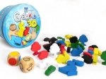 Board Game Grabolo 3D with Wooden Pieces