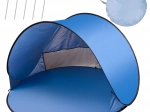 Tente de plage XL auto-déployante automatique 146 × 146 cm avec étui