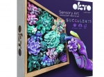 OKTO Tenderness kit créatif de modelage – succulentes dans un cadre en bois 21 × 21 cm