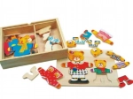 Bino aankleedpuzzel Berin met beertje