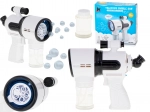 electric bubble gun – white, lights and sounds