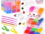 Set aus magischen Gummibändern und Perlen zur Herstellung von Armbändern, 4500 Stk.