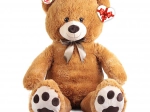 Rappa grand ours en peluche Kuba 100 cm