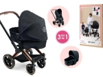 Poppenwagen CYBEX Black 3-in-1 (36–52 cm)