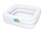 Bestway inflatable baby bathtub and pool 2-in-1 BABY STEP 1-2-3 (86 × 86 cm)