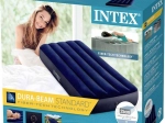 Opblaasbare matras 191x76 cm Velours INTEX