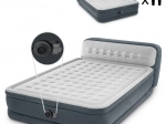 Matelas gonflable avec pompe électrique INTEX Deluxe 236 × 152 cm