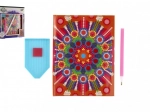 Kreatives Tagebuch mit Diamanten - Mandala