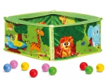 Bino green pool with balls