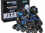 4-in-1 Kids Skates Set: Inline, Quad, and Ice, Size 29–33