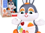 Interactief dansend konijntje – peuterspeelgoed met lichtjes en muziek