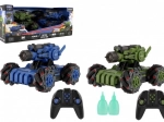 Chars RC avec combat 2,4 GHz – set de 2 pièces avec effet fumée et éclairages