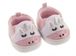 chaussures pour poupée Antonio Juan – baskets roses avec licorne