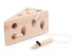 Houten rijgkaas met muis – Small Foot