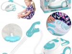Kinderstofzuiger met zuigfunctie, licht en geluid – blauw-wit