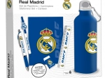 Cadeauset REAL MADRID – fles 650 ml, notitieblok en pen