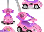 Children's Balance Bike 3-in-1 Deluxe with Handlebars and Music Panel - Pink