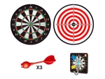 Double-sided Magnetic Dartboard 15 cm with 3 Darts