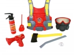 Firefighter set with accessories for kids