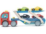 Wooden Tractor with Cars Le Toy Van