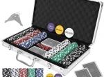 Poker set 300 chips in aluminum case