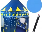Tente pour enfants – château bleu pour la maison et le jardin