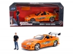 Fast and Furious Toyota Supra 1995 1:24 avec figurine Brian O’Conner
