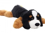 Pluche liggende hond 100 cm
