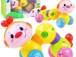 Interactive Press-and-Go Caterpillar Happy Wiggle Worm