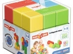 Magnetische blokken GEOMAG Magicube Color Recycled Crystal – 24 onderdelen