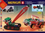 Merkur 8 construction set – 130 models, 1405 pcs, 5 layers