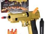 Speelgoed gouden Desert Eagle met geluiddemper