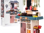 Modern children's kitchen with running water and 42 accessories