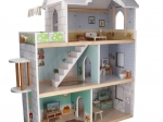Large wooden dollhouse