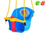 Veilige kinderSchommel met rugleuning en T-beugel, 35 × 38 × 34 cm, tot 20 kg