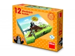Dino Wooden Cubes Krteček - Krtek's Year, 12 pcs